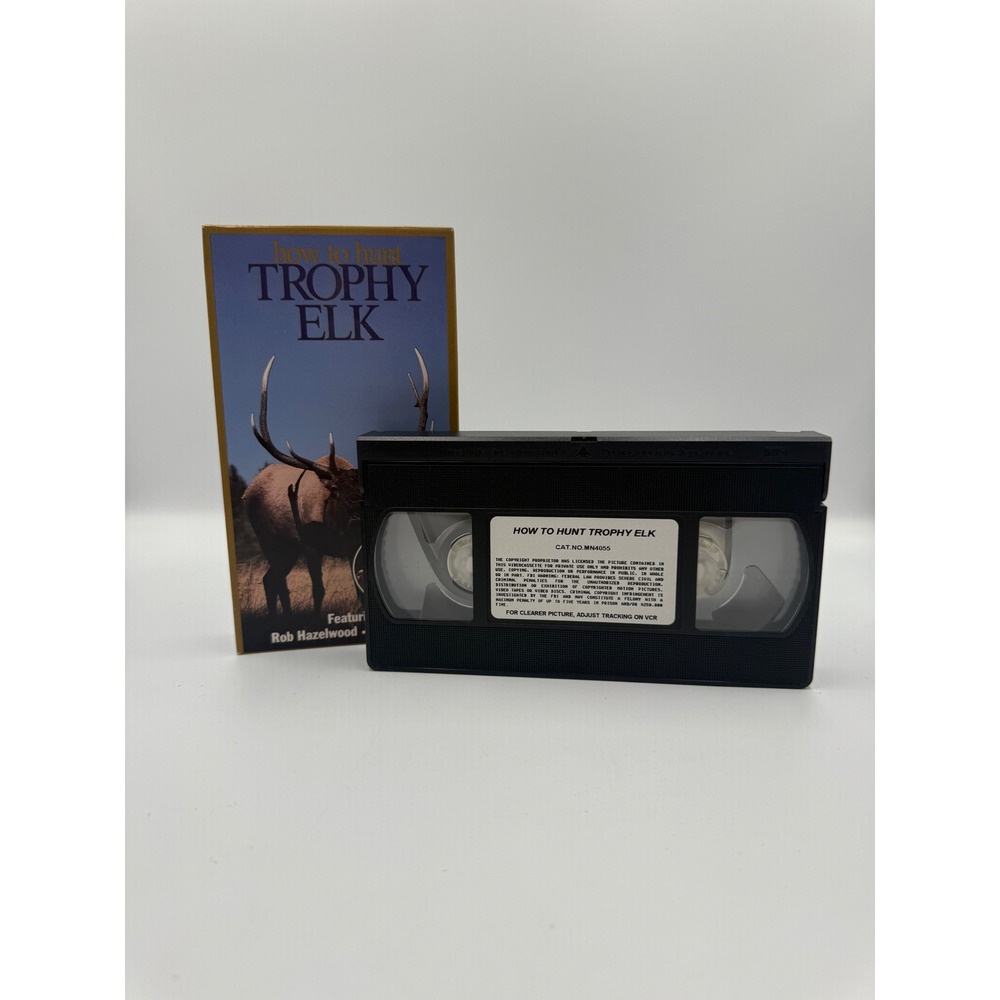 How to Hunt Trophy Elk VHS Rob Hazelwood Larry Jones Montana Hunting Stoney-Wolf